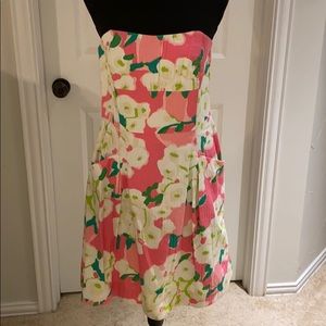 Lily Pulitzer strapless dress